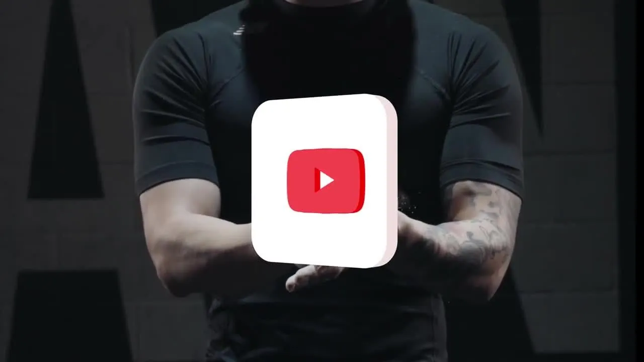 动画简介3D徽标像素设计精选AE模板