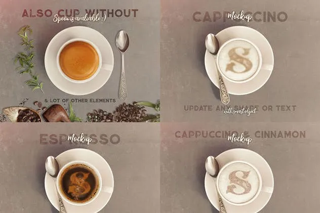 咖啡场景设计模板合集 Coffee Scene Creator插图(2)