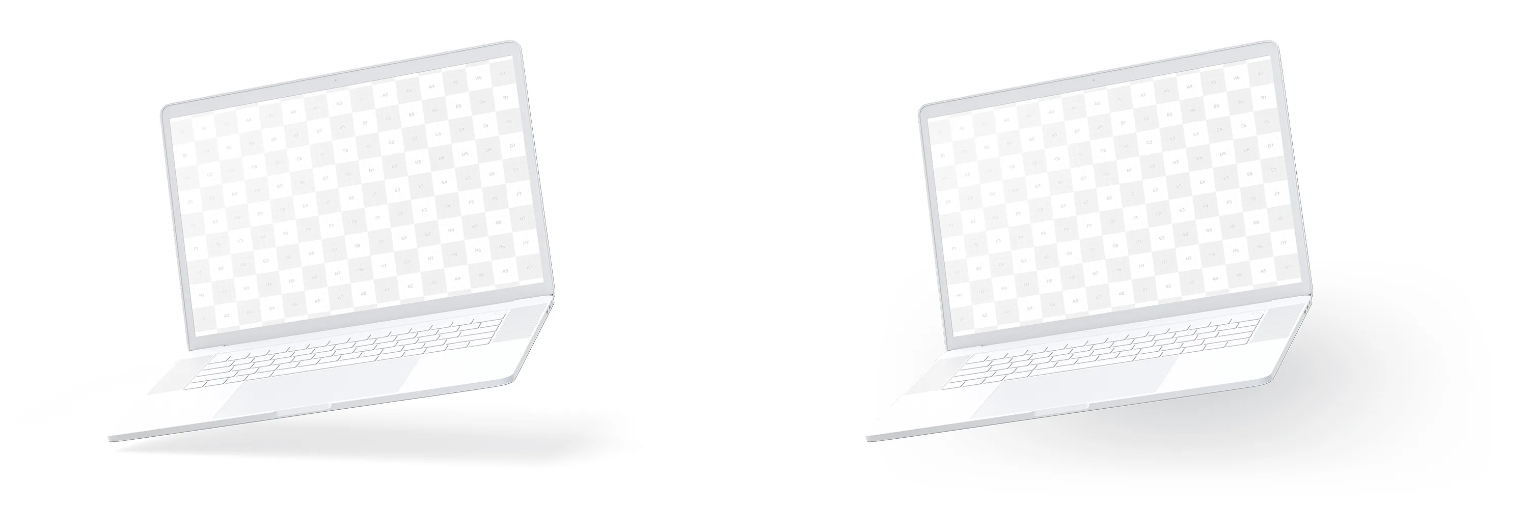 15寸MacBook Pro笔记本电脑屏幕演示样机模板 Clay MacBook Pro 15" with Touch Bar Mockup插图(3)