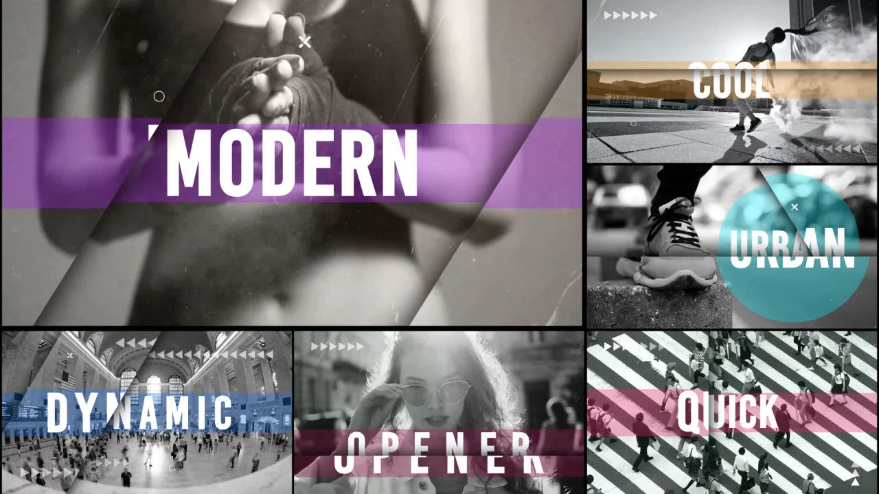 明亮动画设计产品介绍像素设计精选AE模板