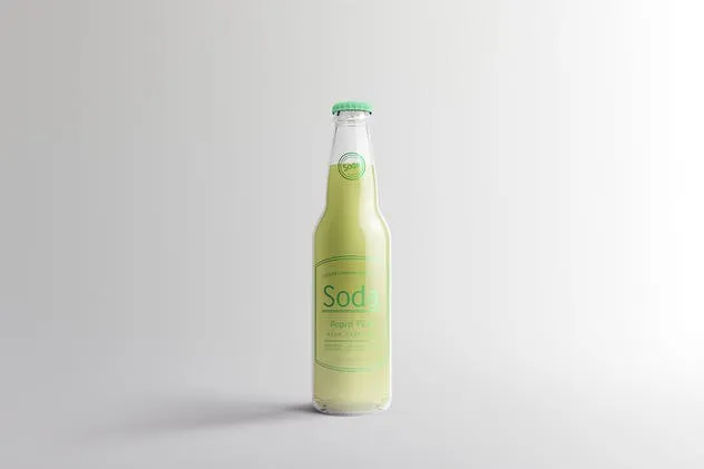 苏打饮料瓶包装样机v1 Soda Drink Bottle Packaging Mock-Ups Vol.1插图(5)