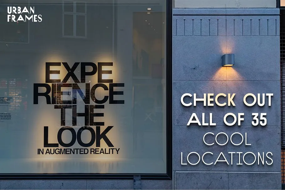 城市海报艺术品广告样机模板合集 Urban Frames插图(5)