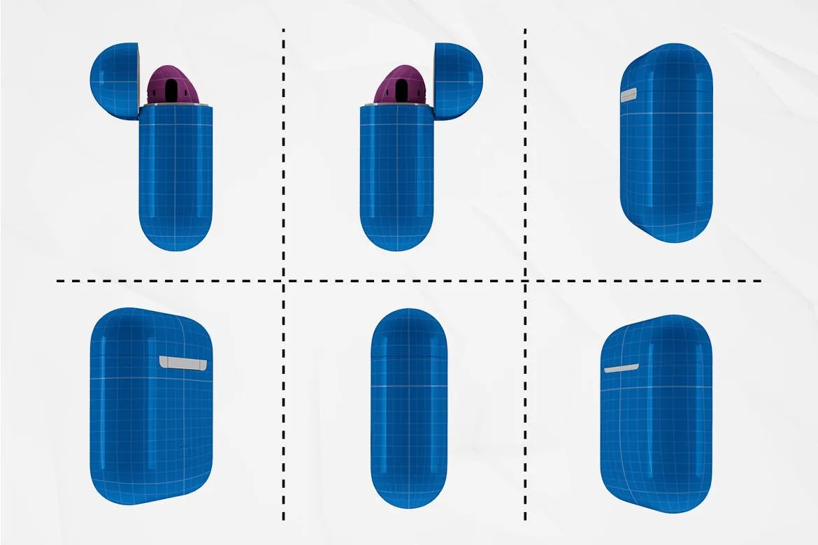 创意AirPods收纳盒外观设计图样机 AirPods Kit插图(3)