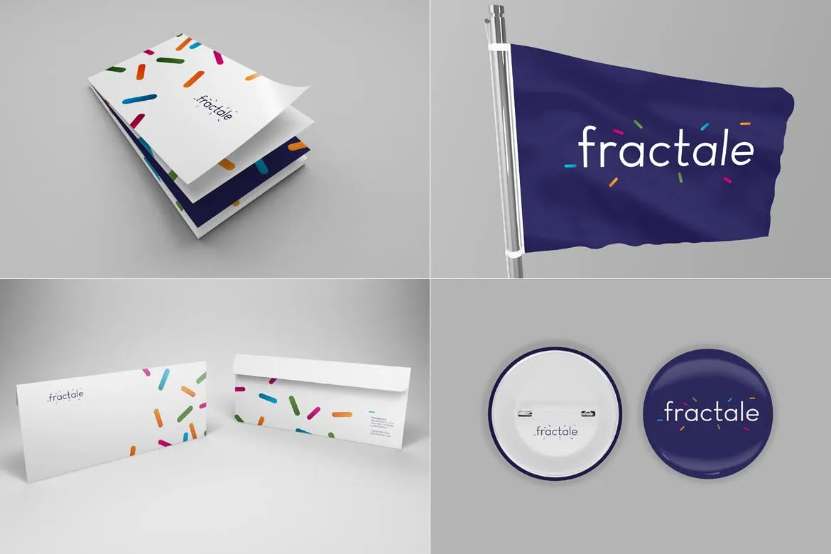 高品质的时尚高端企业形象VI设计样机展示模型mockups插图(4)