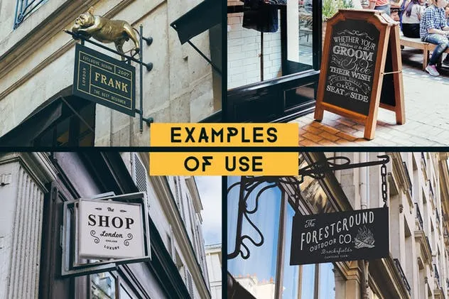 117个店招/店铺黑板样机超级合集 The Ultima Signs Collection插图(5)