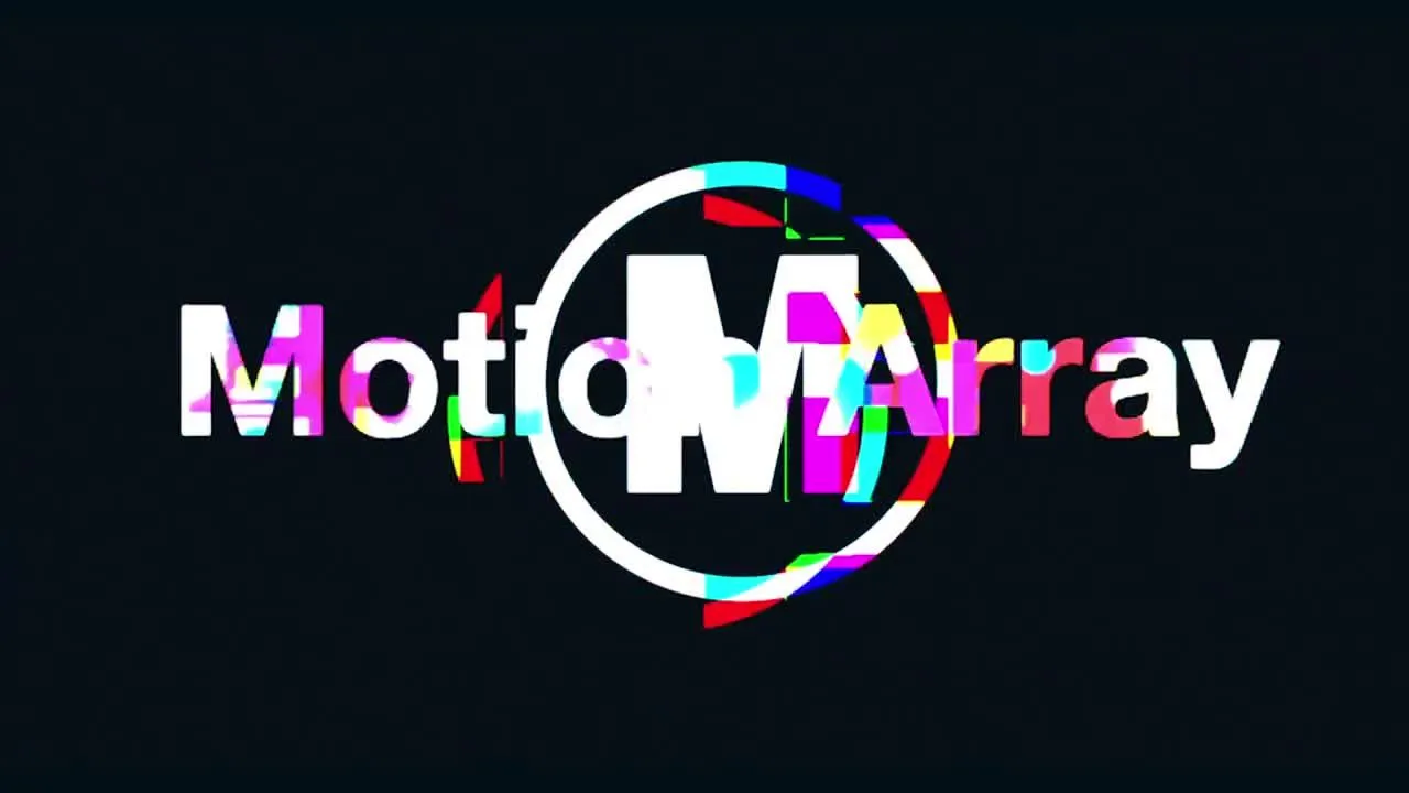 快速酷炫创意logo展示动画像素设计精选AE模板