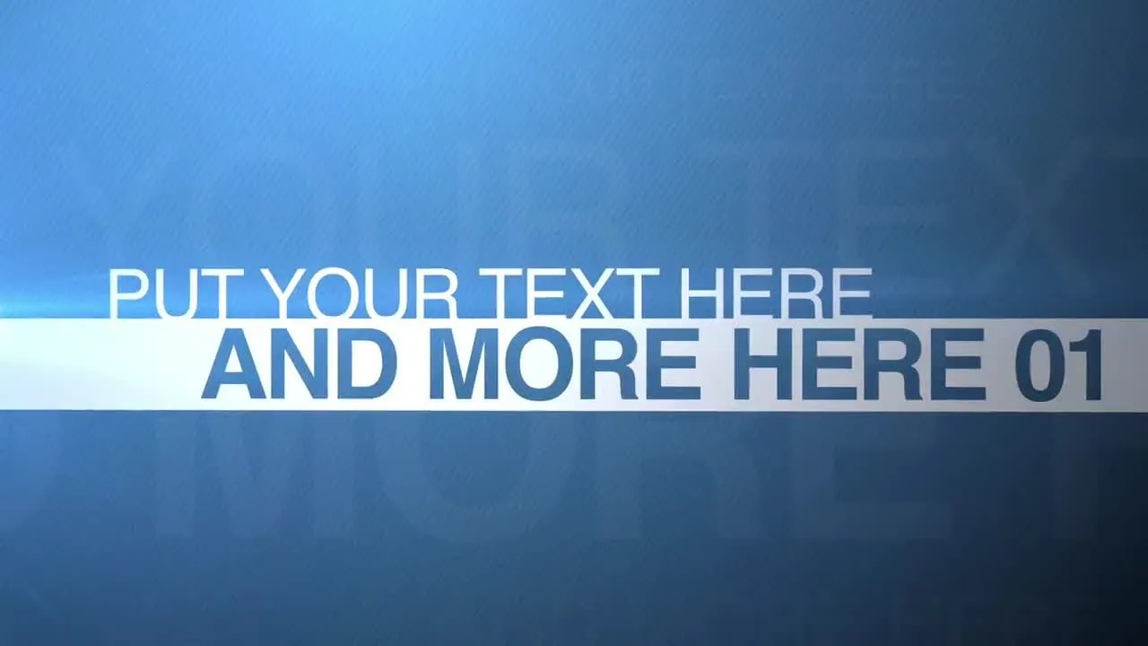 拆分类型广告标题像素设计精选AE模板