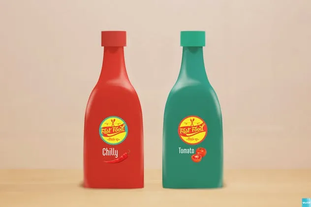 快餐店餐厅广告招牌商标样机 The Mockup Branding For Fast Food Outlets插图(8)