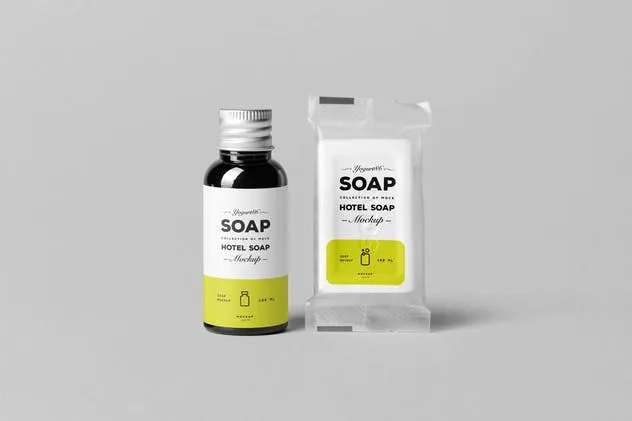 肥皂外观包装样机模板 Soap Mock-up插图(7)