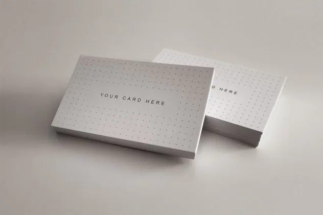 极简主义设计风格企业传单＆名片样机模板 Flyer and Business Card Clean Realistic Mockups 3插图(1)