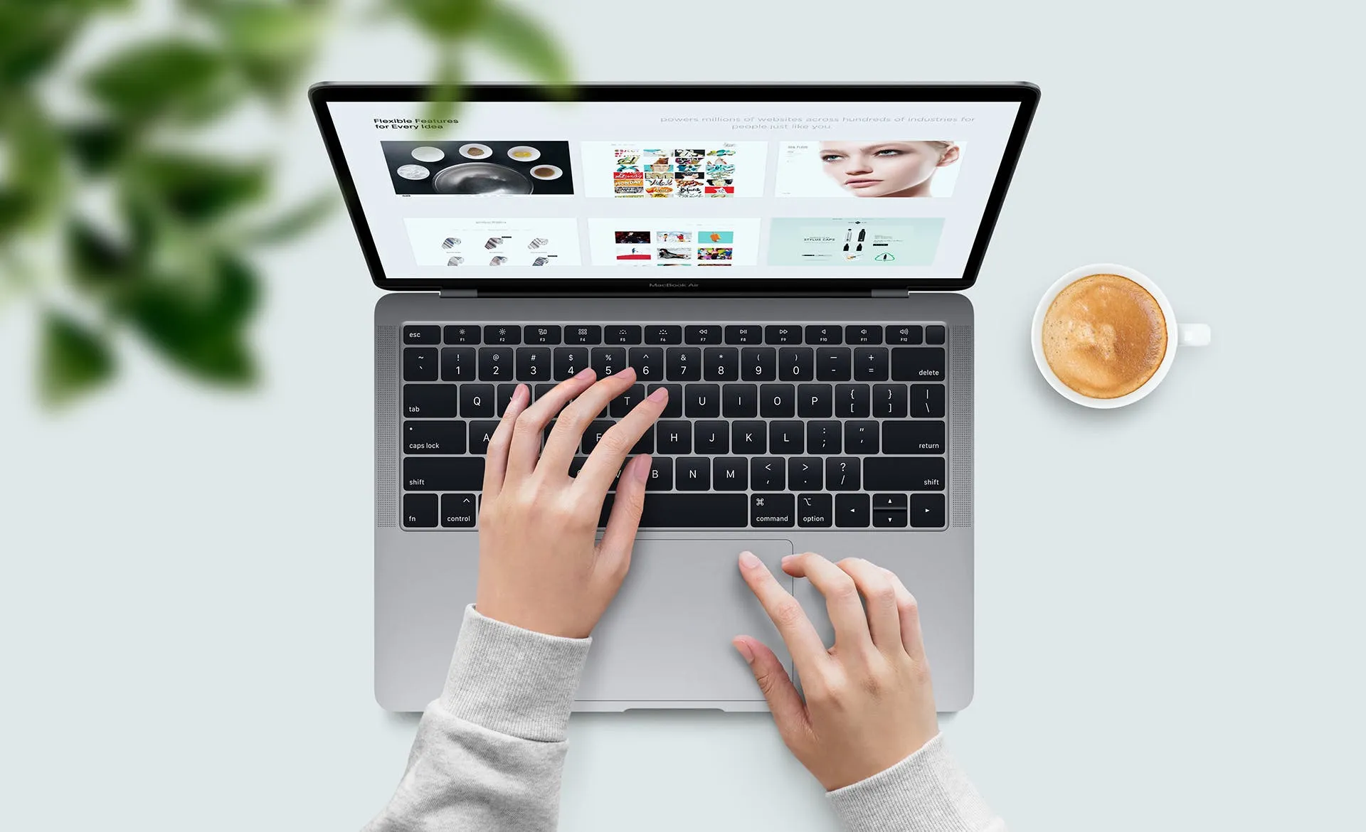 苹果笔记本工作场景屏幕预览样机模板v2 Laptop Mockups vol02插图(2)