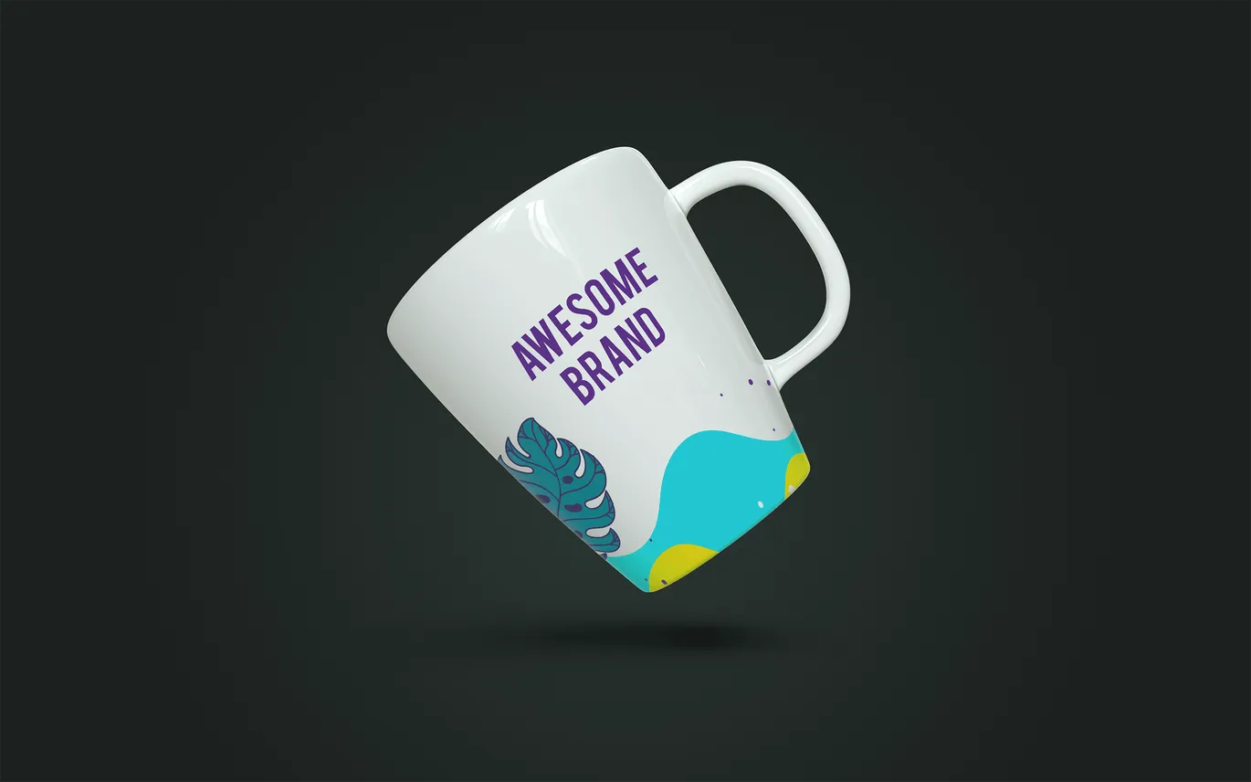 图案印花马克杯设计效果图素材库精选v3 Mug Mockup 3.0插图(3)