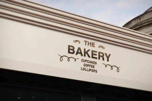 3D标志招牌立面墙样机模型 3D Logo Signage Facade Wall Mock-Ups插图(4)