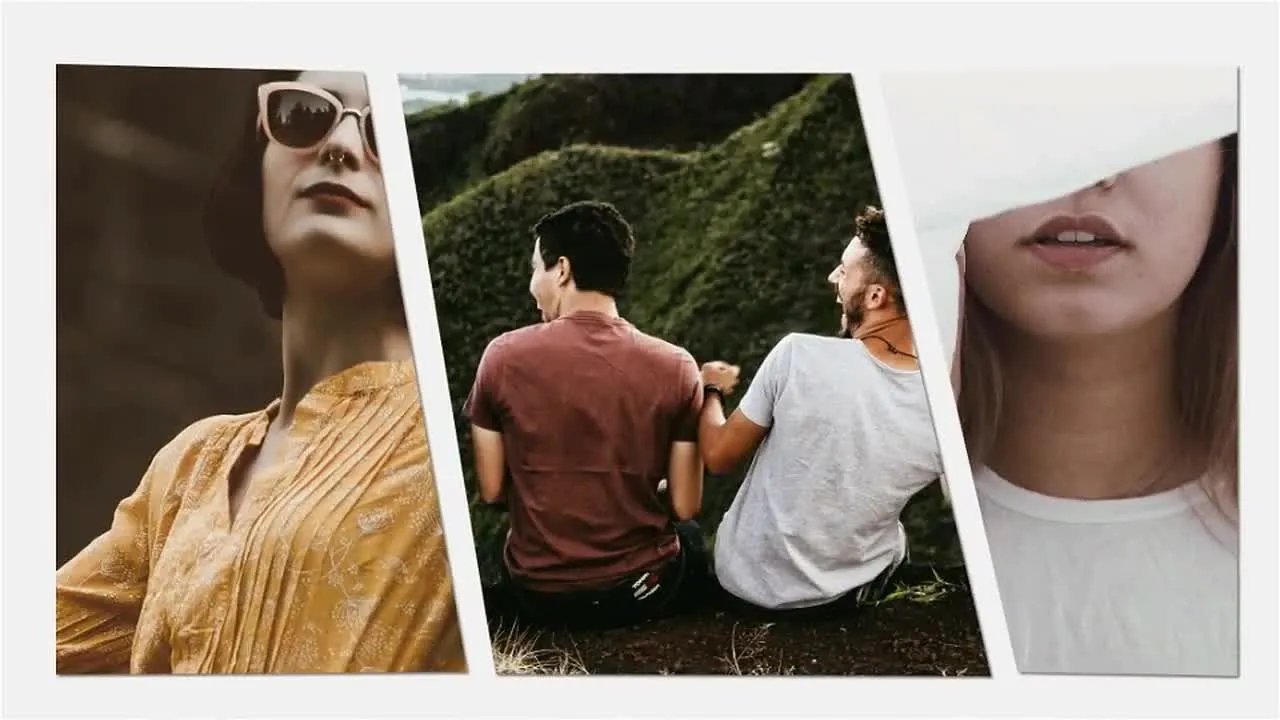 全新的动态动画旅行照片展示像素设计精选AE模板