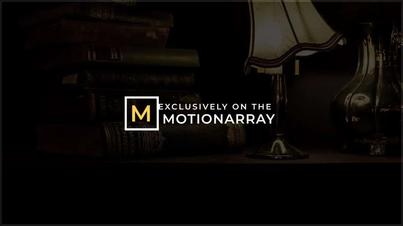 带有徽标的小故障标题像素设计精选AE模板