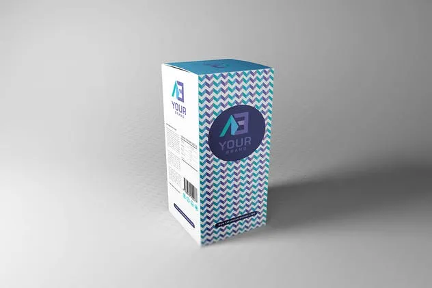 抽拉式包装盒样机模板 Package Box Mockups Vol2插图(1)