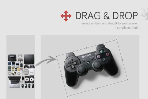 游戏娱乐场景样机模板合集 Games & Entertainment Scene Creator插图(2)