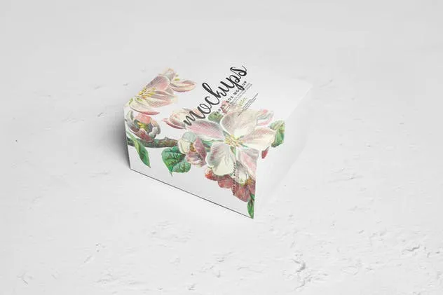 纸盒包装外观设计样机模板11 Paper Box Mockup 11插图(6)