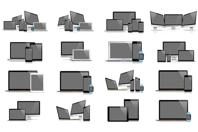 62款响应式网页设计预览样机套装 62 Responsive Mockups插图(3)