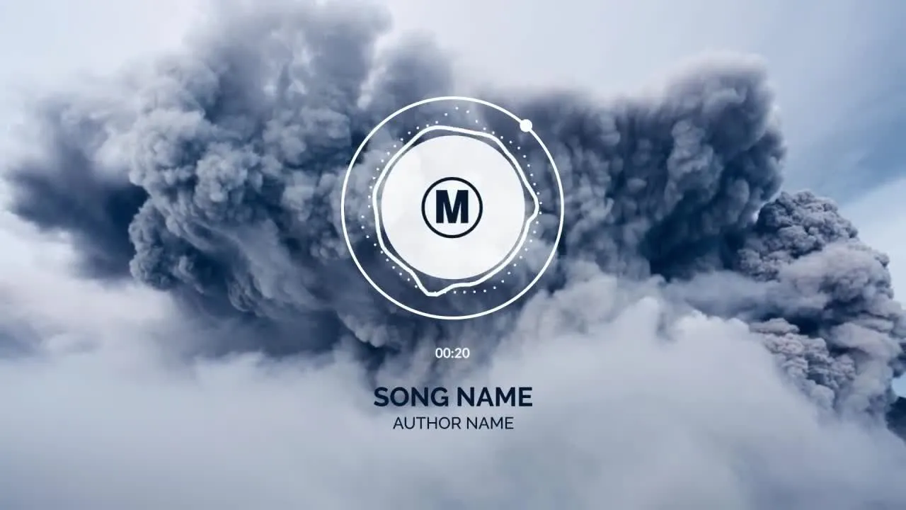 12个动感乐均衡器视频特效动画像素设计精选AE模板