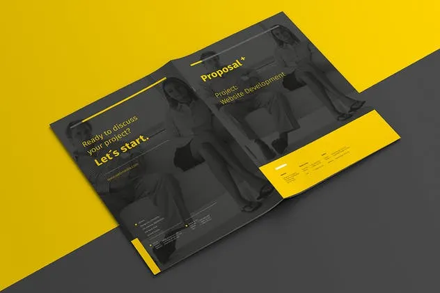 A4规格高端杂志样机模板 A4 Magazine Mock-up插图(14)