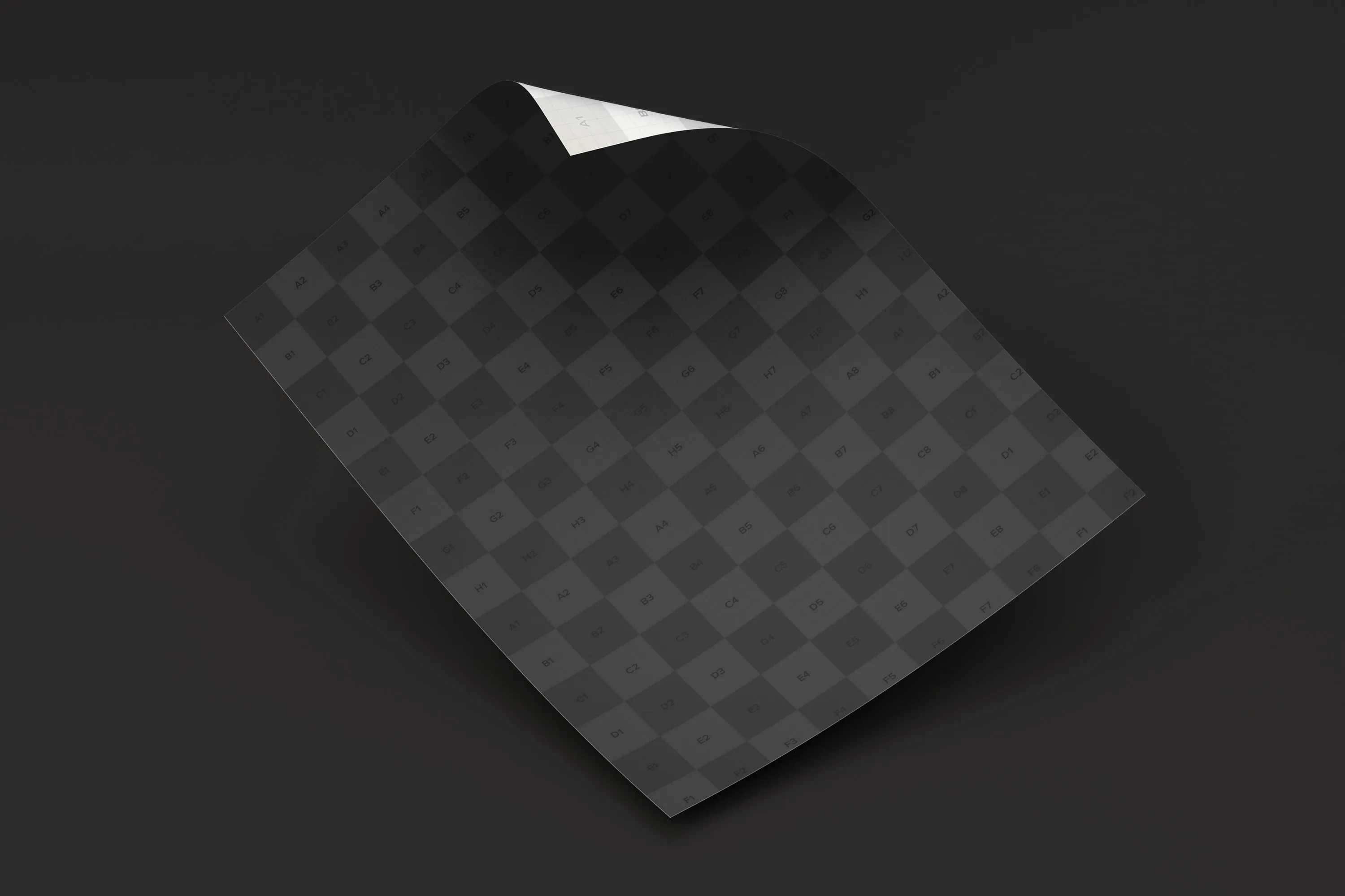 飞舞的A4尺寸传单设计样机模板 Flying A4 Paper Mockup插图(4)