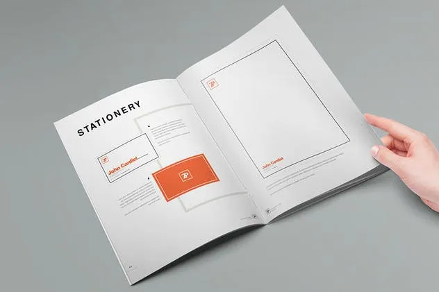 时尚品牌杂志书籍样机 The Muse – Brand Book Template插图(2)