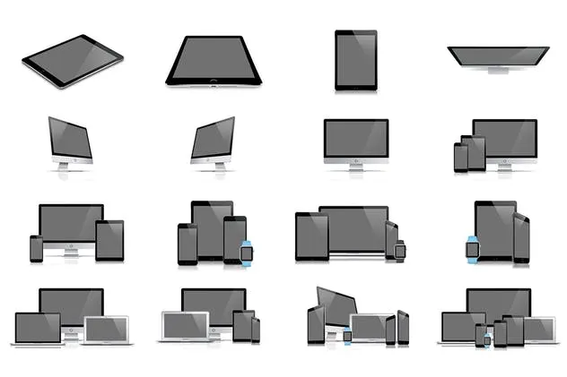 62款响应式网页设计预览样机套装 62 Responsive Mockups插图(2)