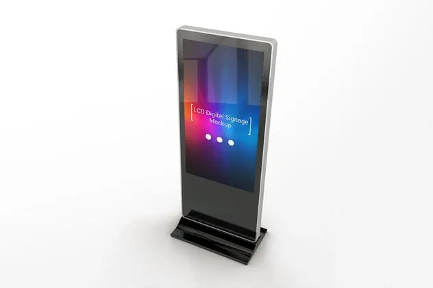 液晶屏幕数字广告牌样机 LCD Digital Signage Mockups插图(5)