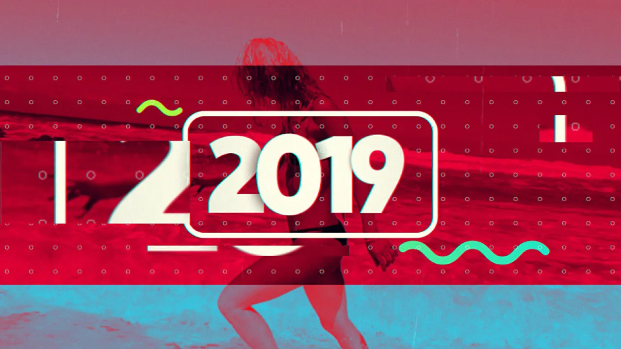 丰富多彩的动态幻灯片像素设计精选AE模板