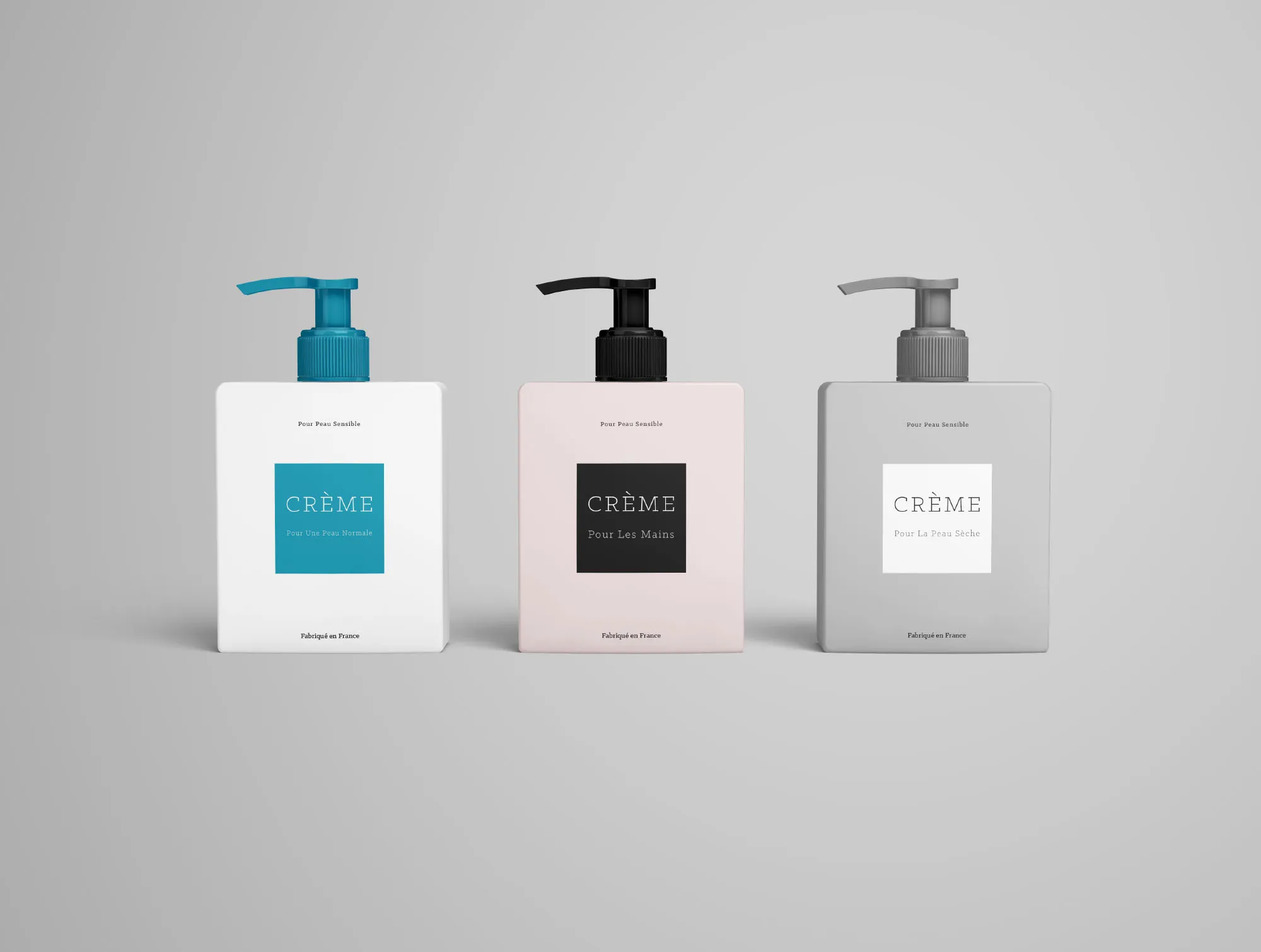 护肤霜乳液化妆品外观包装设计样机插图(7)