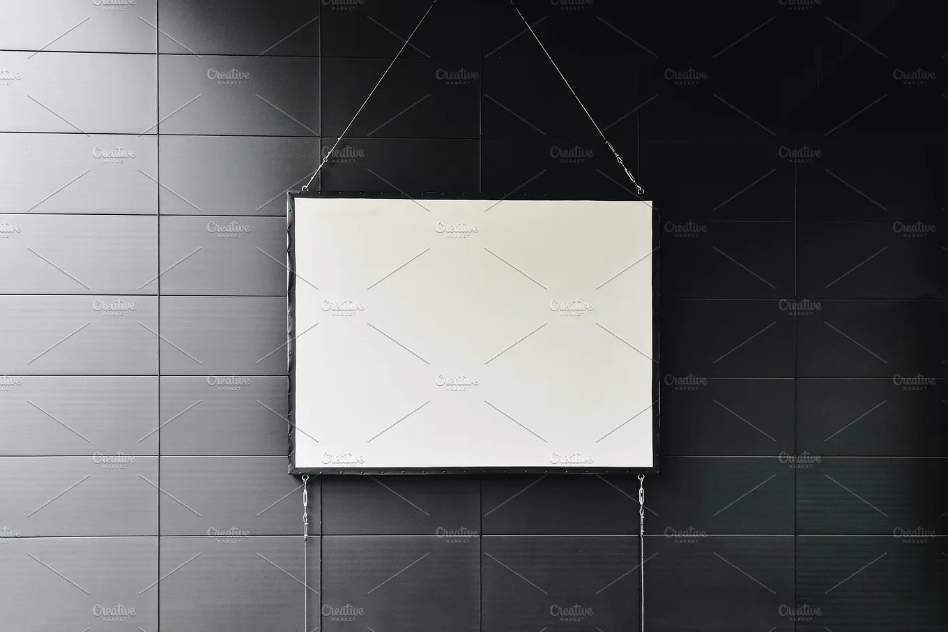 广告灯箱广告牌样机模板 Advertising Billboard Mockup插图