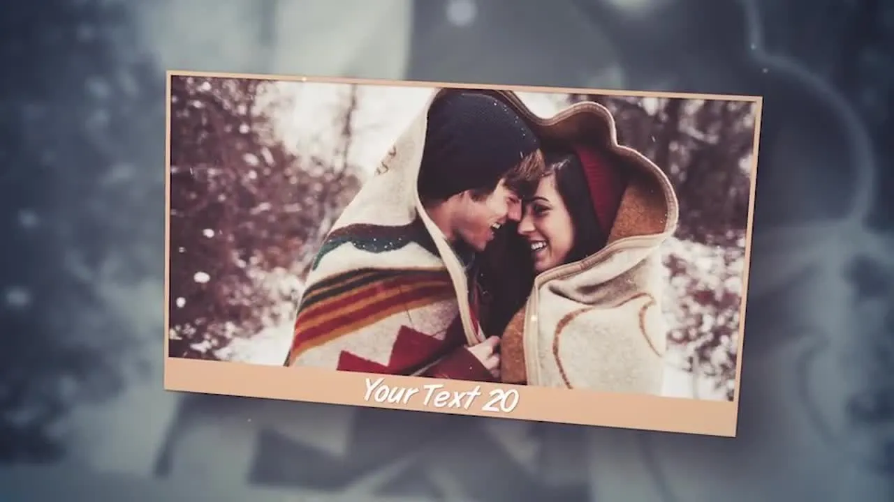 简单的旅游度假照片动画像素设计精选AE模板