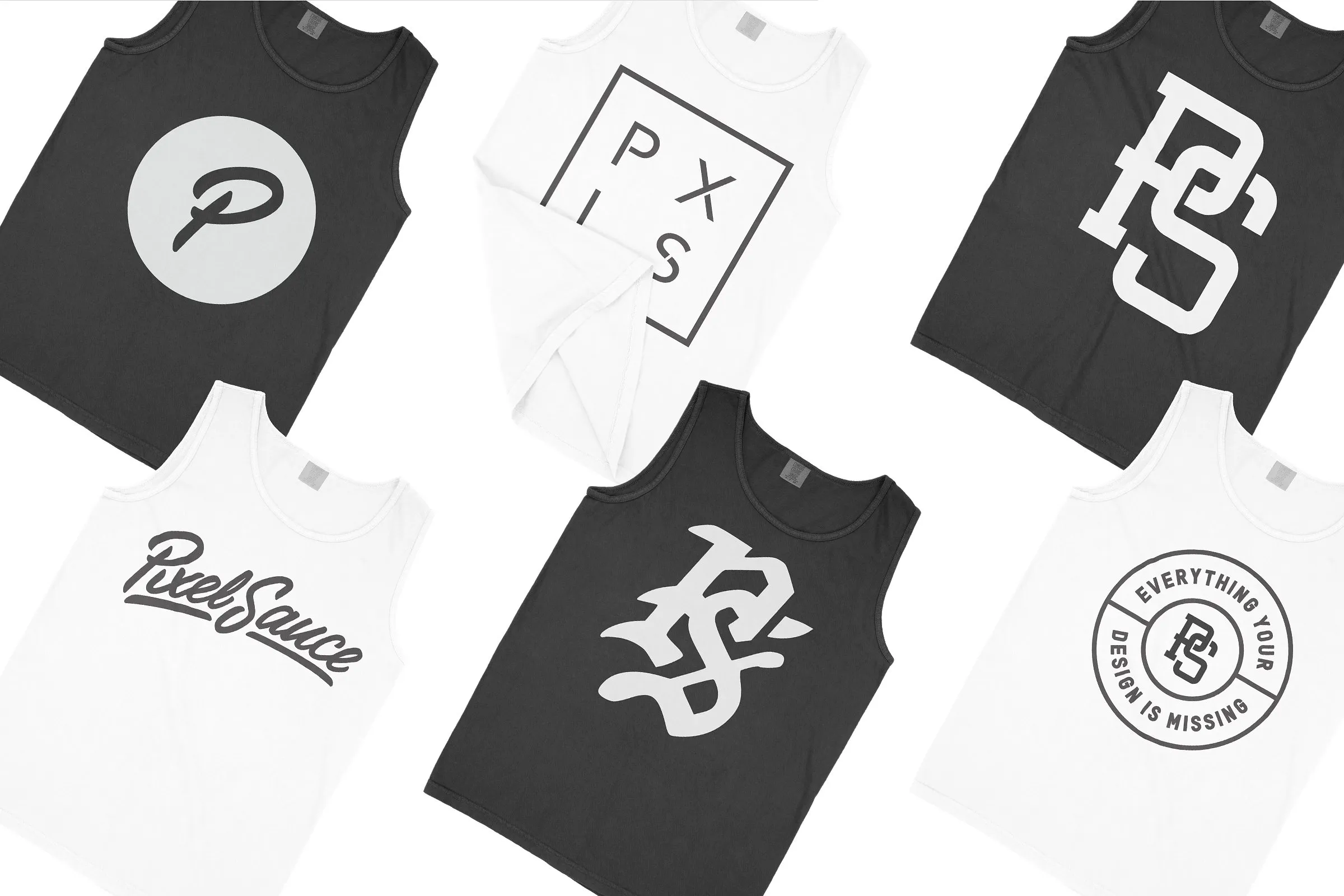 无袖运动背心服装样机 Comfort Colors 9360 Tank Top Mockups插图(1)