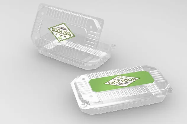 快餐盒快餐包装样机v7 Fast Food Boxes Vol.7: Take Out Packaging Mockups插图(3)