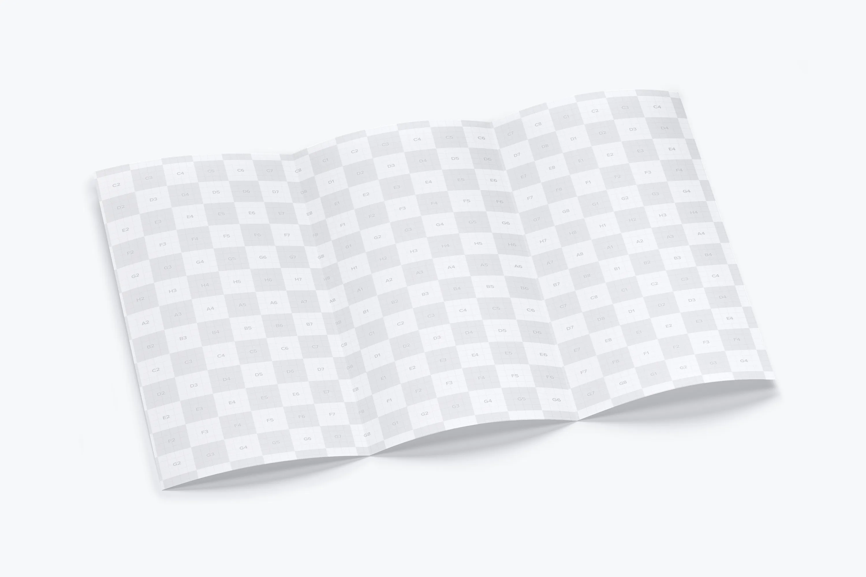 A3尺寸大小三折小册子传单设计图样机模板01 A3 Trifold Brochure Mockup 01插图(2)