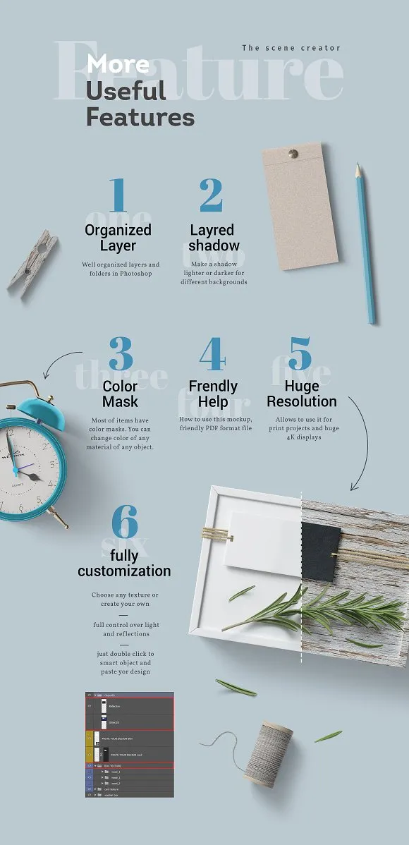 素材库下午茶：超级办公室物品品牌设计Mockups下载[PSD,解压后26GB+]插图(6)