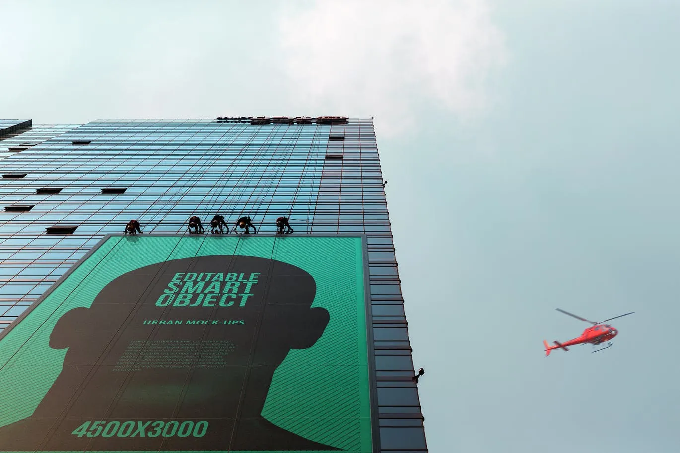 城市海报广告牌设计效果图预览样机像素设计精选模板#2 Urban Poster / Billboard Mock-up#8211; Huge Edition #2