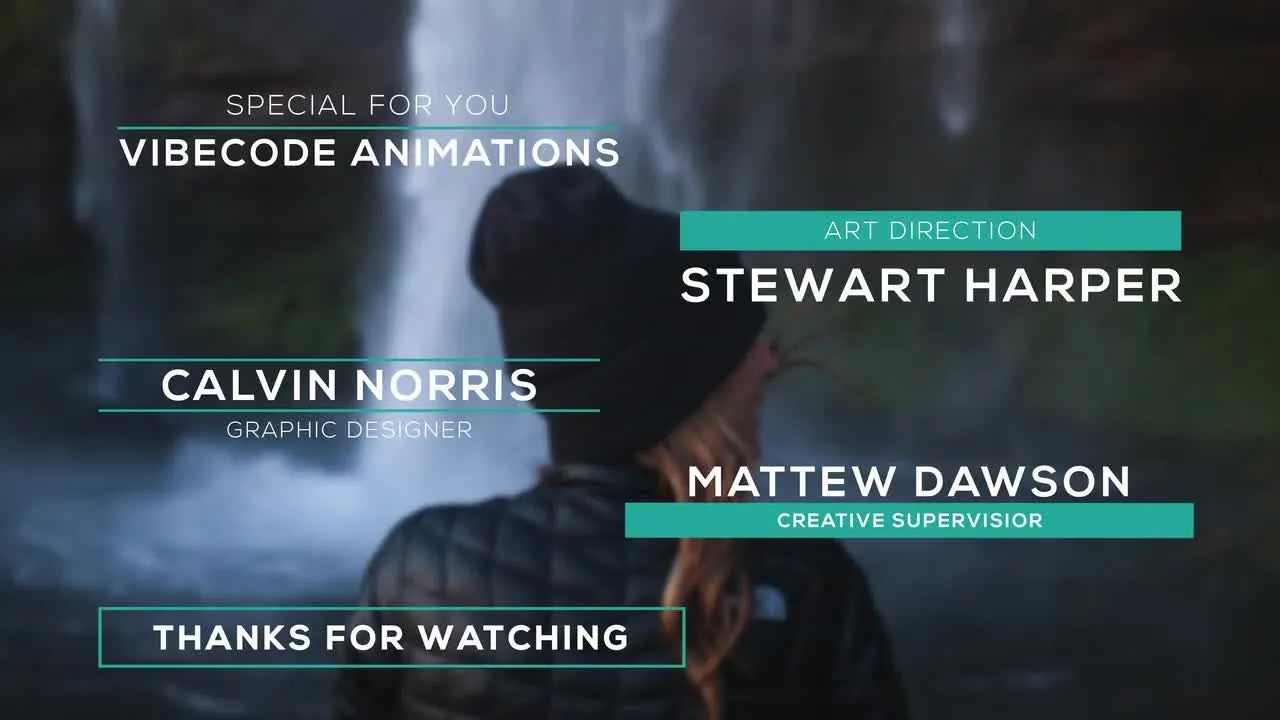 最小标题像素设计精选AE模板