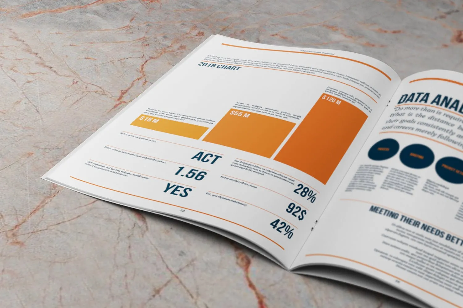 A4尺寸企业/品牌宣传册特写样机素材库精选模板 A4 Brochure Closeup Mockup插图(2)