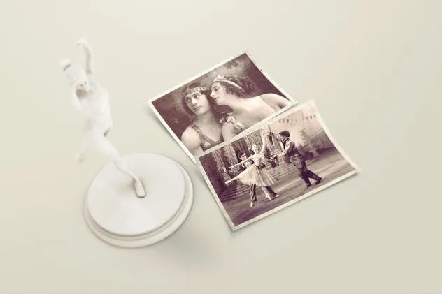 复古残旧相框样机 Vintage Photo Mockups插图(6)