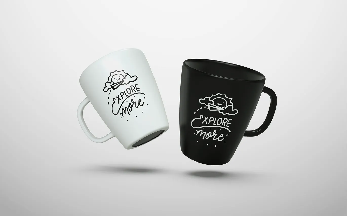 图案印花马克杯设计效果图素材库精选v3 Mug Mockup 3.0插图(4)