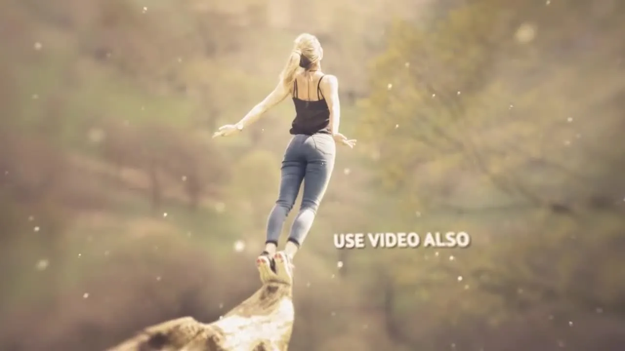 静态图片转三维空间动画视觉特效像素设计精选AE模板