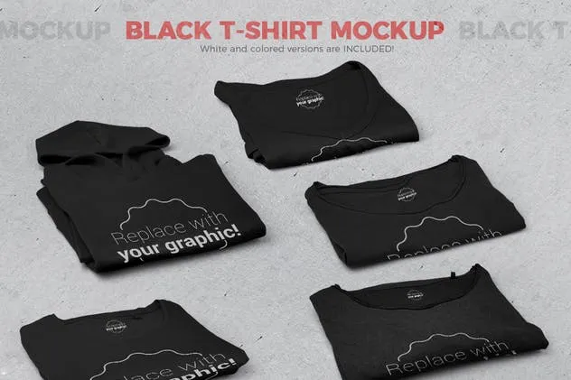 卡通T恤和包装场景样机模板合集 T-shirt and Packages Scene Generator – Perspective插图(12)