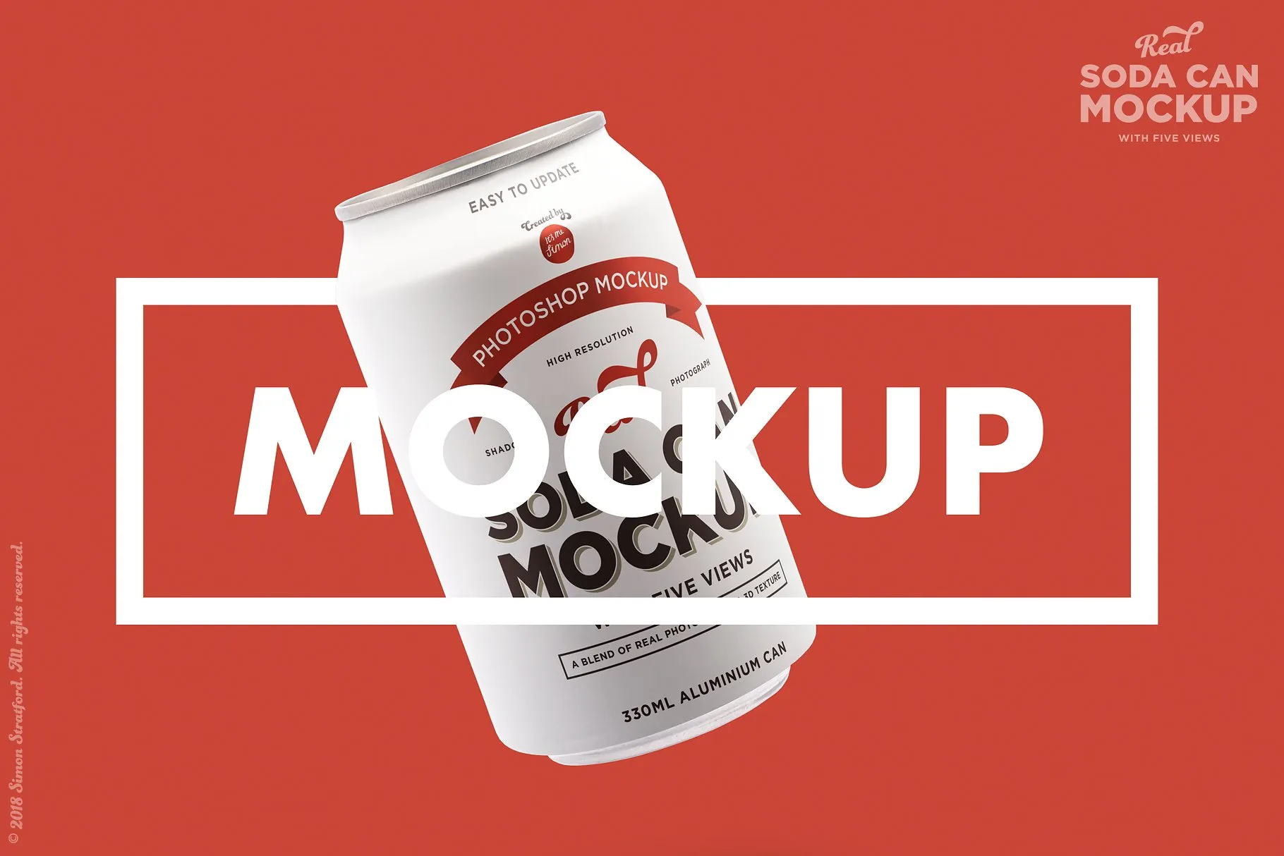 苏打水饮料易拉罐外观设计样机 Real soda can mockup for photoshop插图(7)