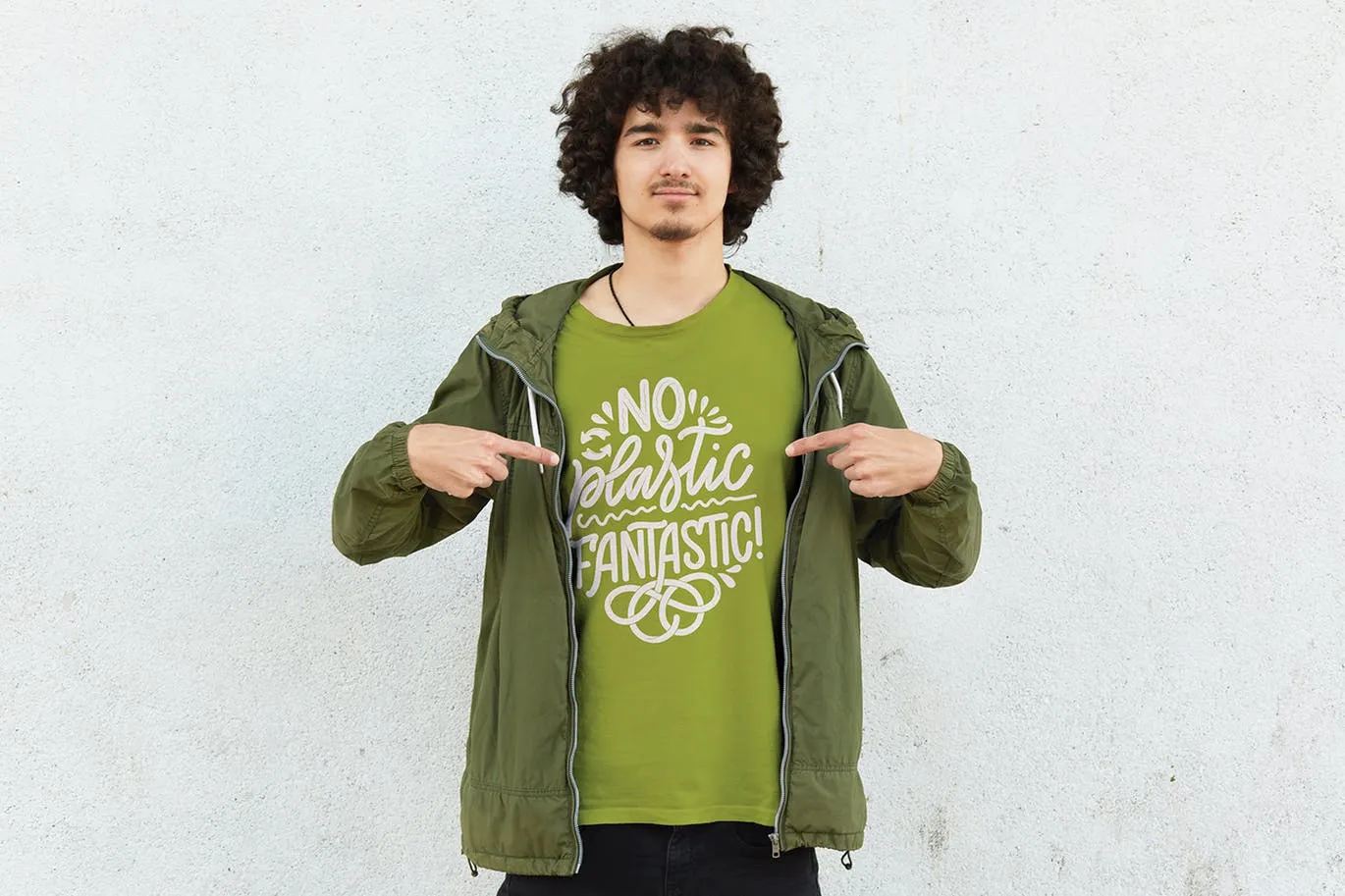 T恤系列服装印花设计展示样机素材库精选合集v03 T-Shirt Mockup Collection 03插图(2)