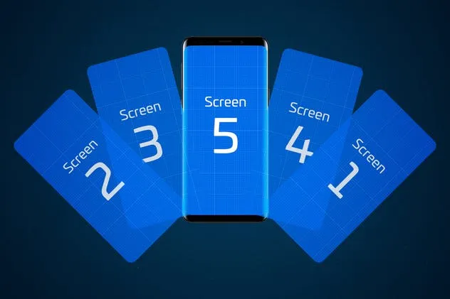 三星智能手机S9设备动态样机模板v2 Animated S9 MockUp V.2插图(8)