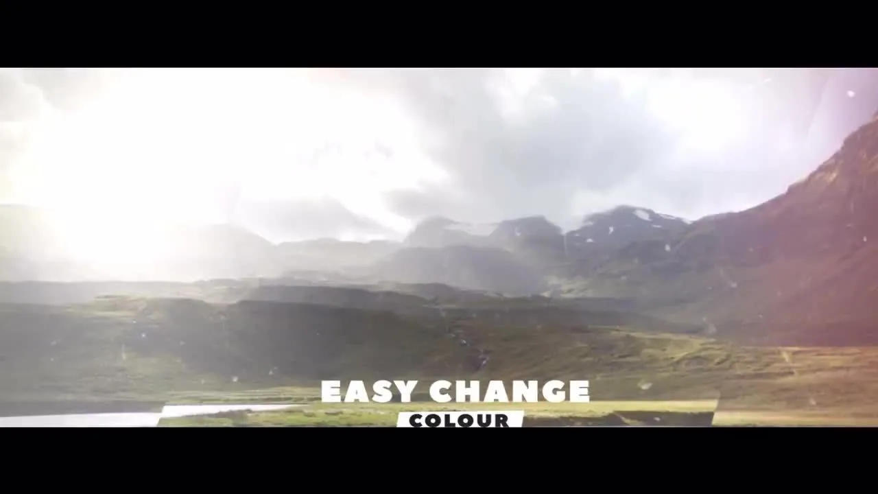 设计精美的动画故障毛刺失真幻灯片像素设计精选AE模板