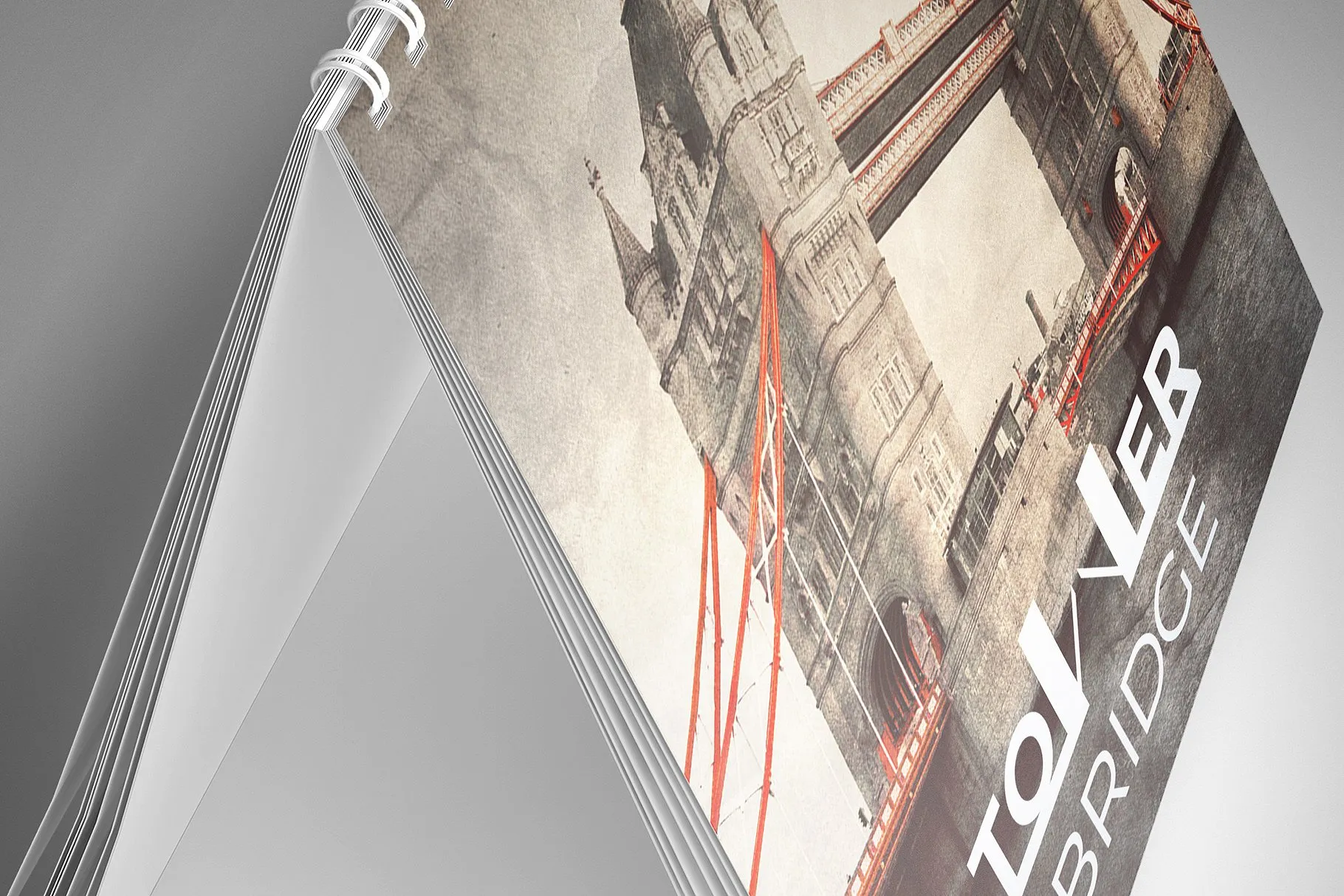 桌面日历封面设计展示样机 Table Calendar Mockups v.1插图(2)