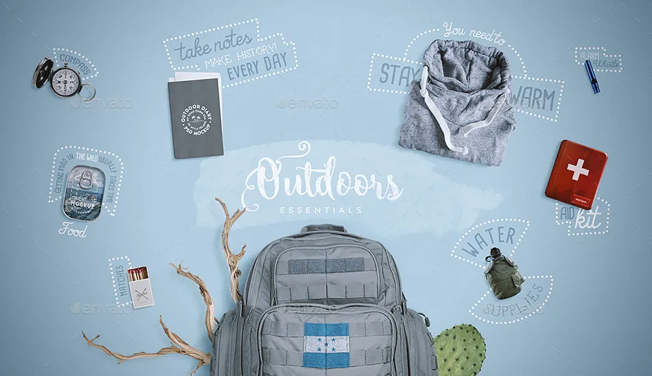 高品质的户外探险场景生成器下载 1.25 GB[psd]插图(6)